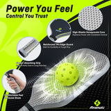 Ansnvic Pickleball Paddle T700 Carbon Fiber Surface & 16mm PowerCore Easy Spin, Great Control & Comfortable Power Lightweight Paddle for All Skill Levels