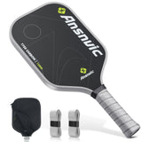 Ansnvic Pickleball Paddle T700 Carbon Fiber Surface & 16mm PowerCore Easy Spin, Great Control & Comfortable Power Lightweight Paddle for All Skill Levels